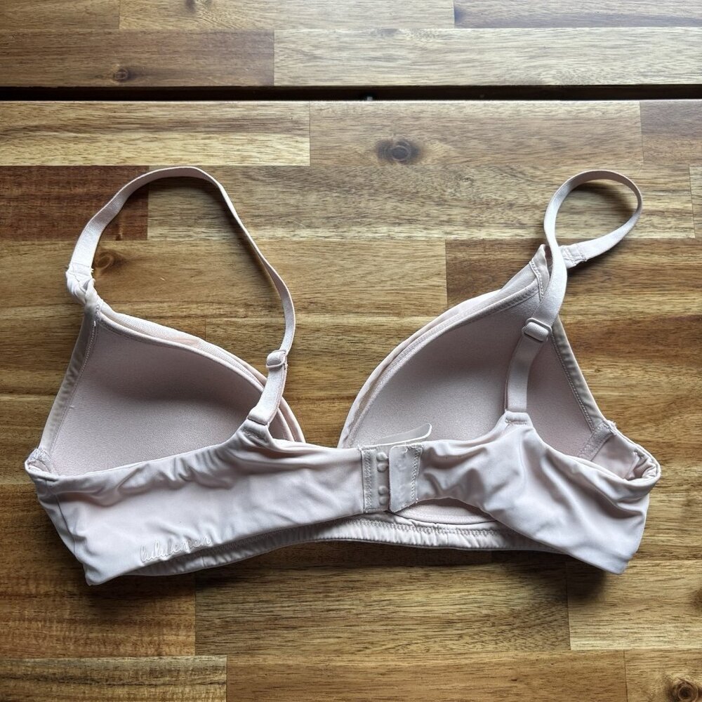 Lululemon Women’s Bra Size 34B Lightly Padded Mesh Wireless Minimalist Comfort - Picture 4 of 5